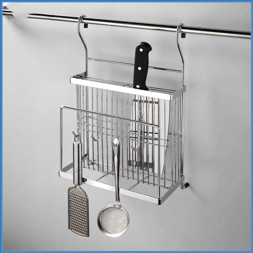 Giá Treo Dao Thớt Inox Garis GI04.5