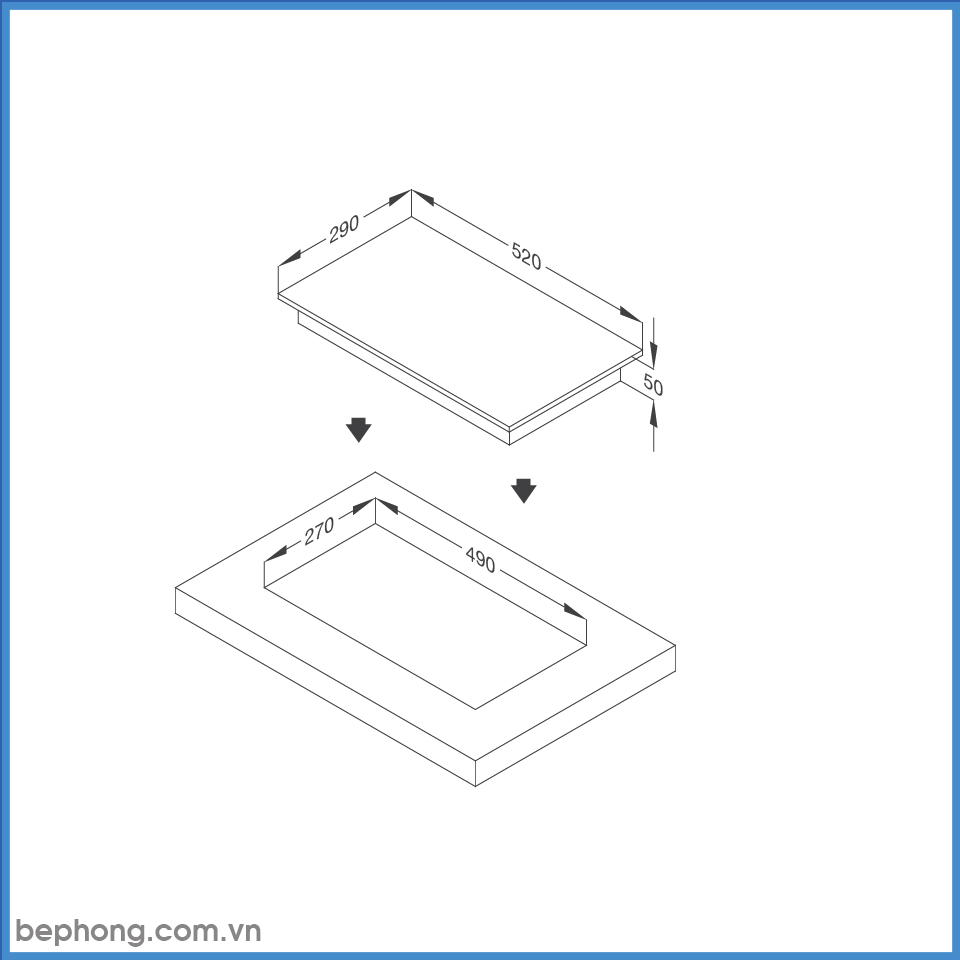 Bếp Điện Domino Malloca MDR 301