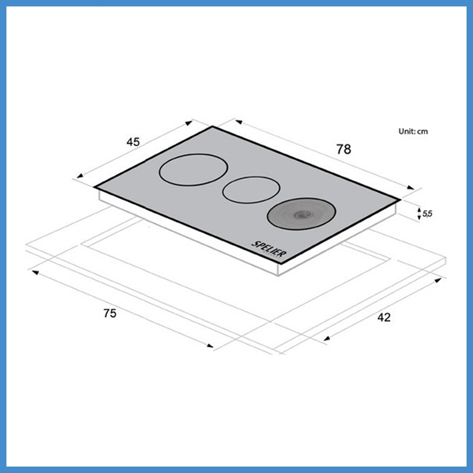 Bếp Từ Kết Hợp Hồng Ngoại Spider SPM 938H Plus