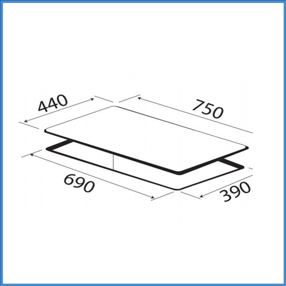 Bếp Gas Âm Kaff KF-668