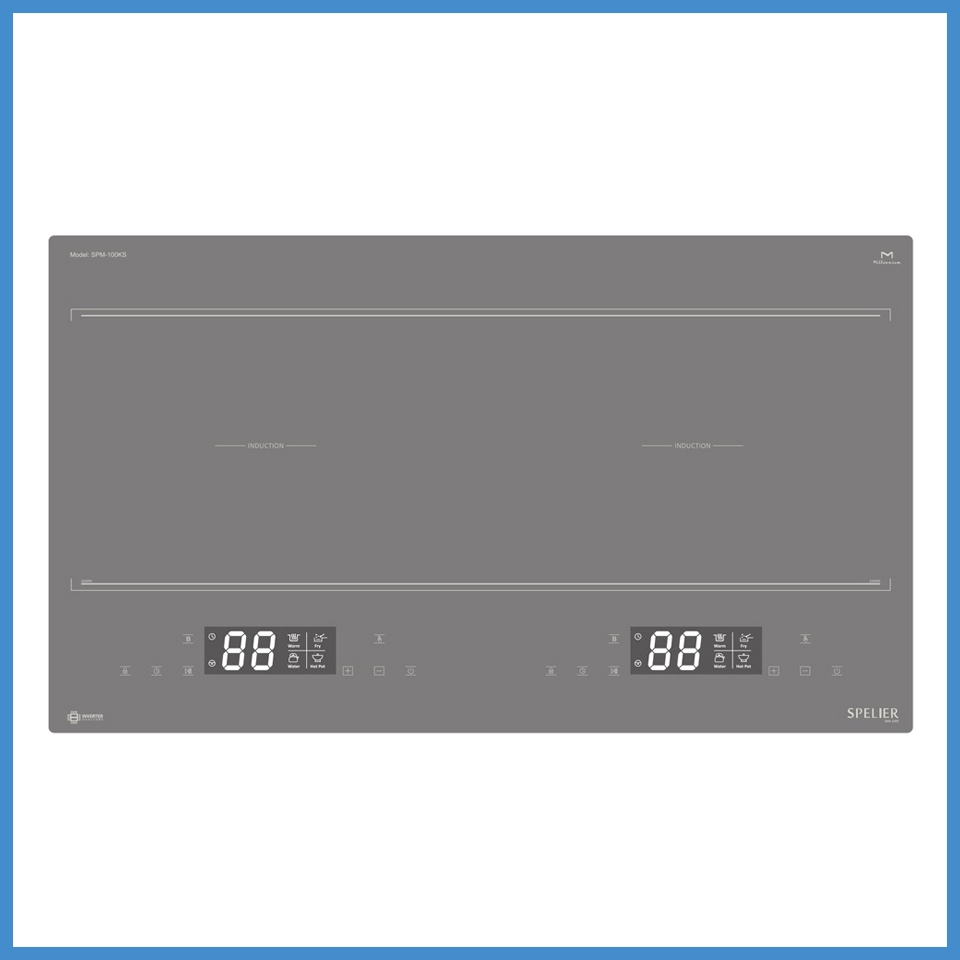 Bếp Từ Đôi Lắp Âm Spider SPM 100KS