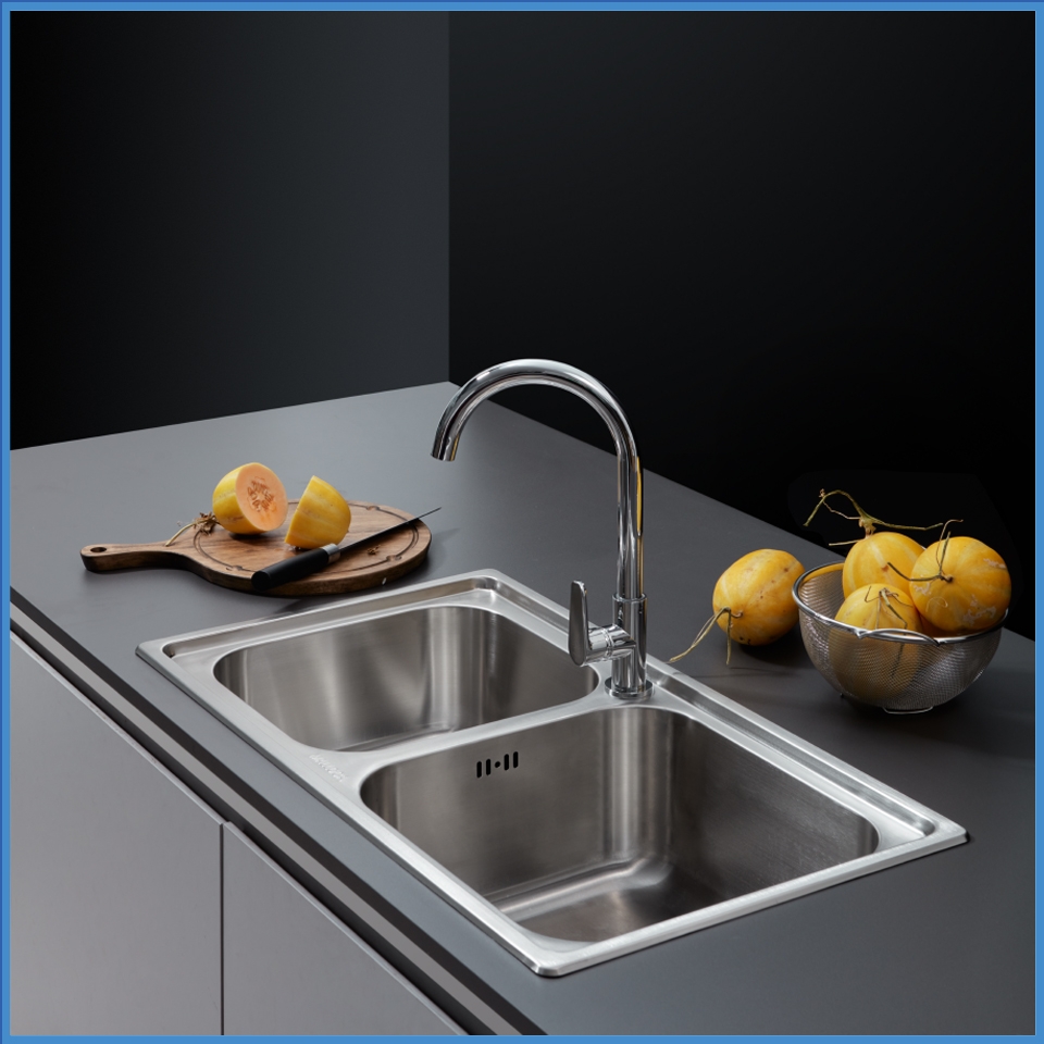 Chậu Rửa Chén Inox Malloca MS 2076E