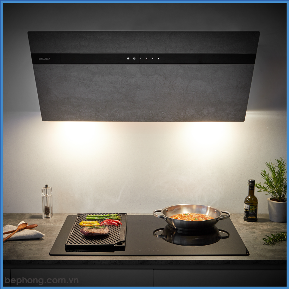 Máy Hút Mùi Áp Tường Malloca VITA V-15 GRES