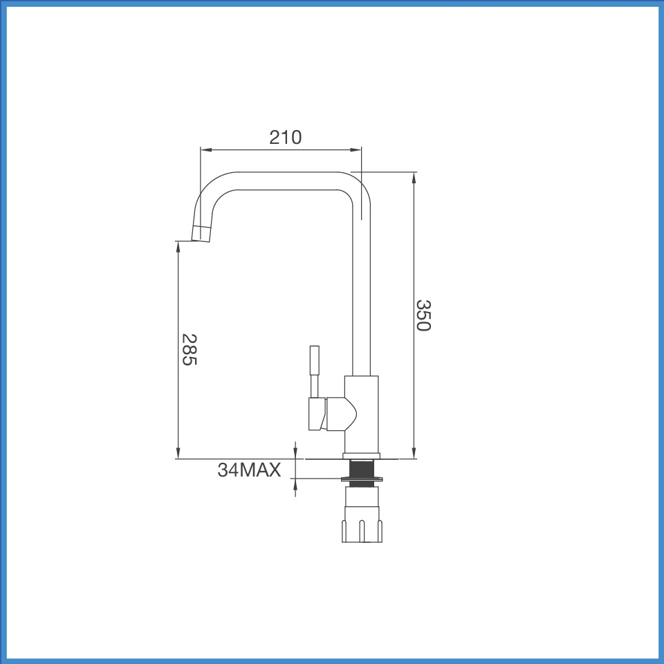 Vòi Chậu Rửa Chén Malloca K559-SN