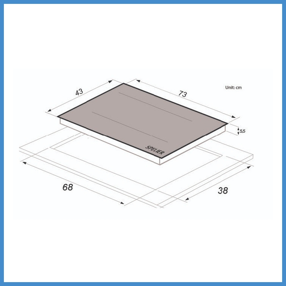 Bếp Từ Đôi Lắp Âm Spider SPM 100KS