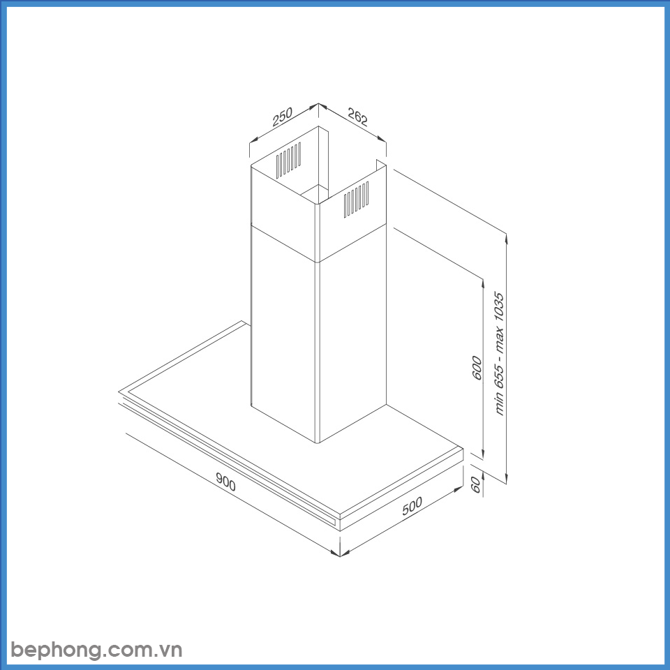 Máy Hút Mùi Áp Tường Malloca ZETA K1573