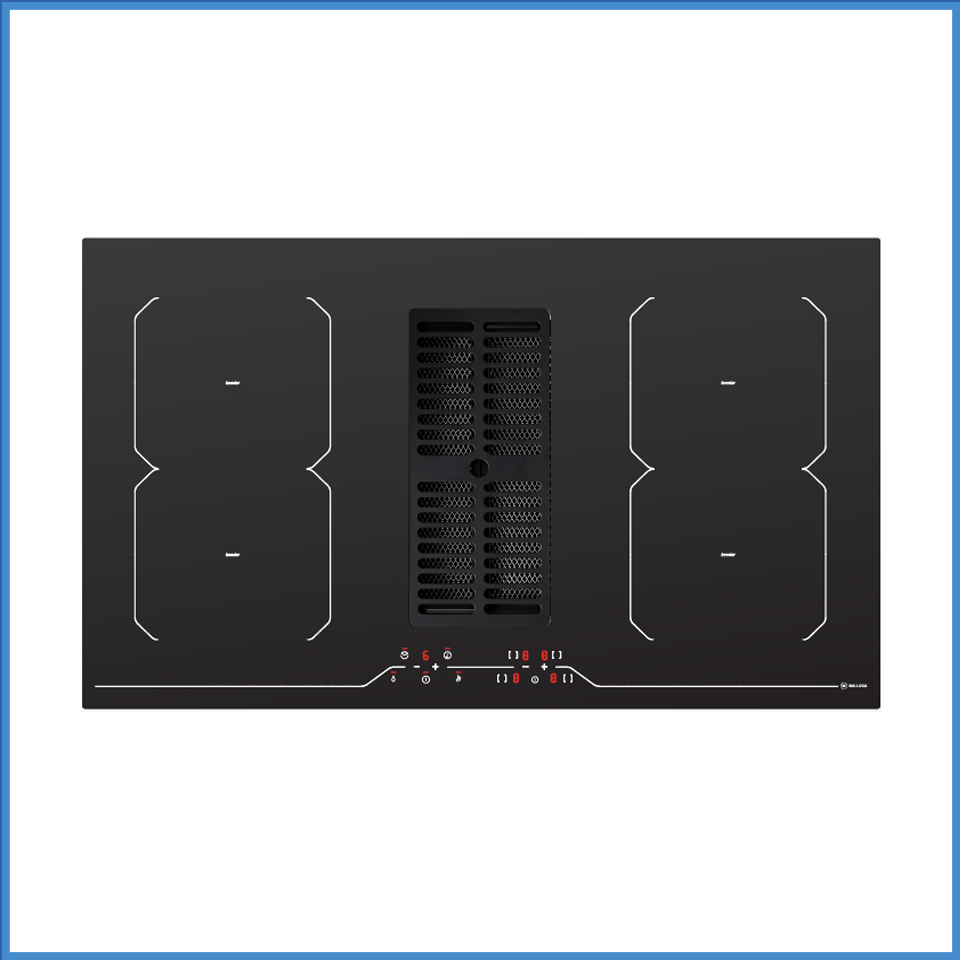 Bếp Từ Kết Hợp Máy Hút Mùi Malloca HIH-864