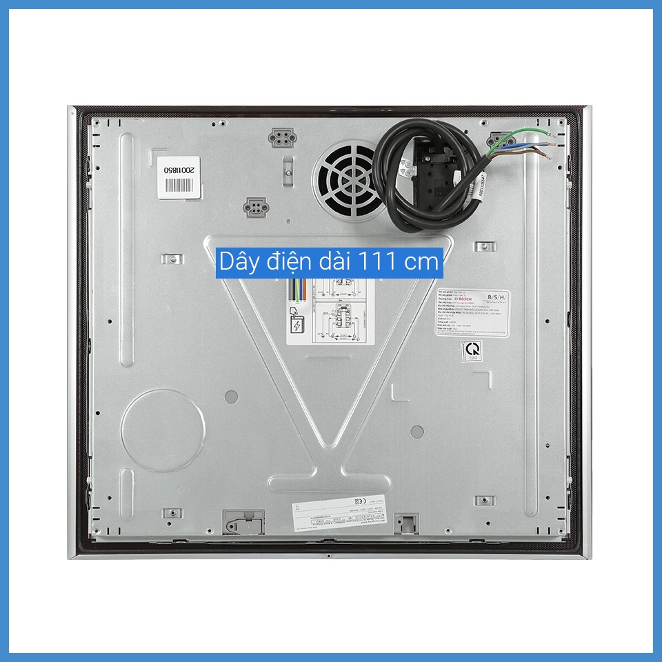 Bếp Từ Âm 3 Vùng Nấu Bosch PXJ675DC1E