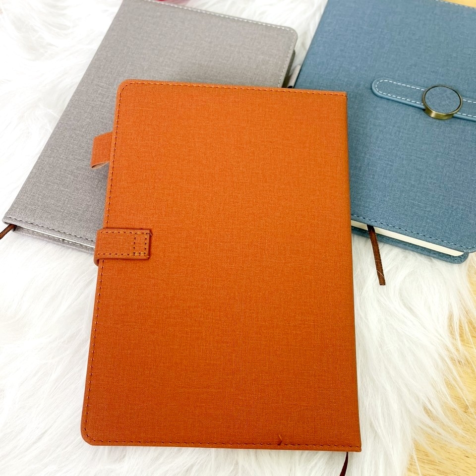 SỔ TAY NOTEBOOK BÌA VẢI MÀU TRƠN SANG TRỌNG