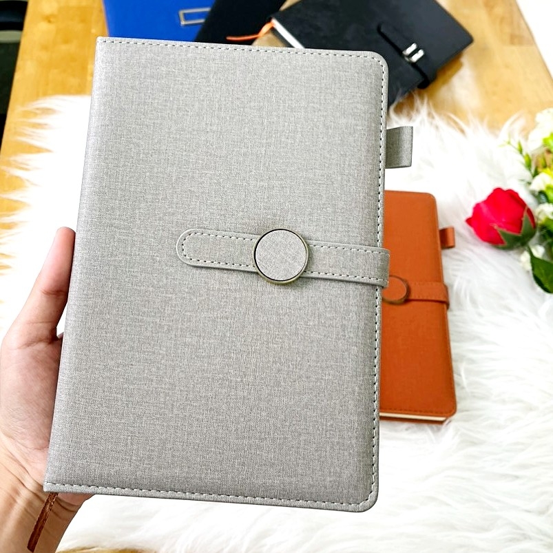 SỔ TAY NOTEBOOK BÌA VẢI MÀU TRƠN SANG TRỌNG