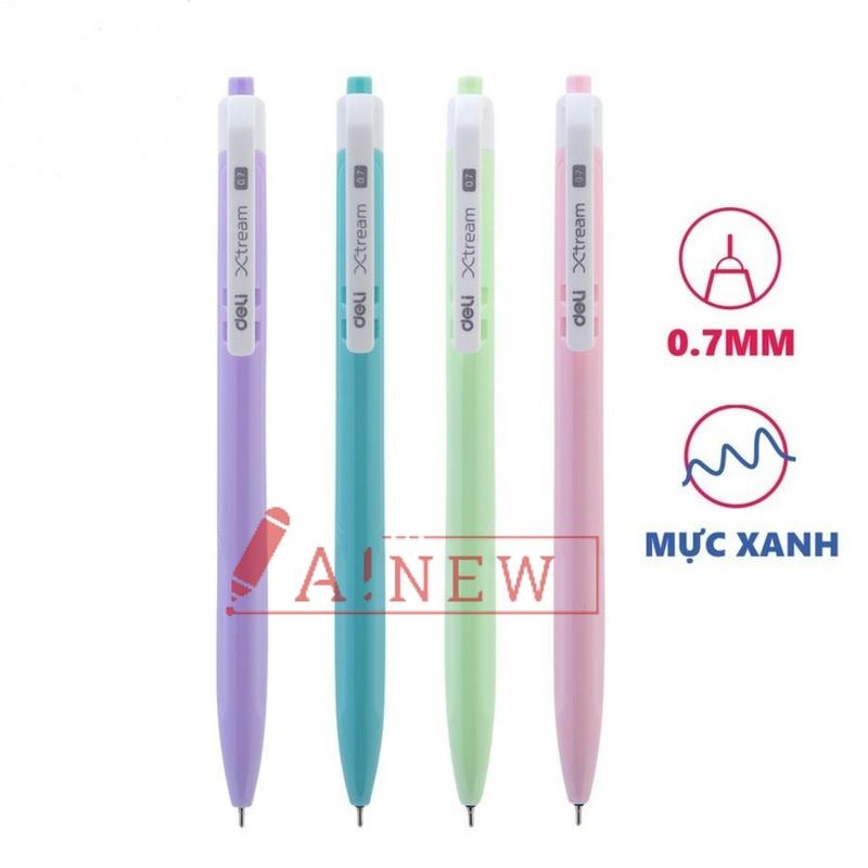 Bút bi mực xanh Deli / Q03336 / Bút Deli / mã số 147806