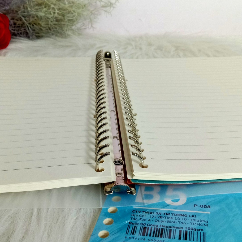 SỔ CÒNG BINDER 26 chấu - AIBASIC - B5