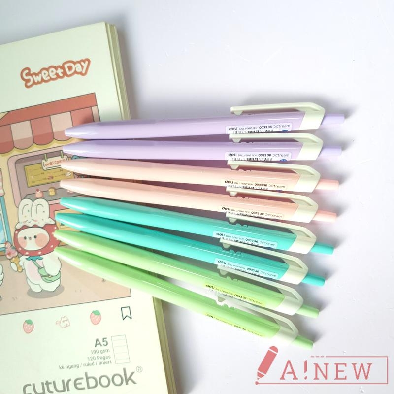 Bút bi mực xanh Deli / Q03336 / Bút Deli / mã số 147806