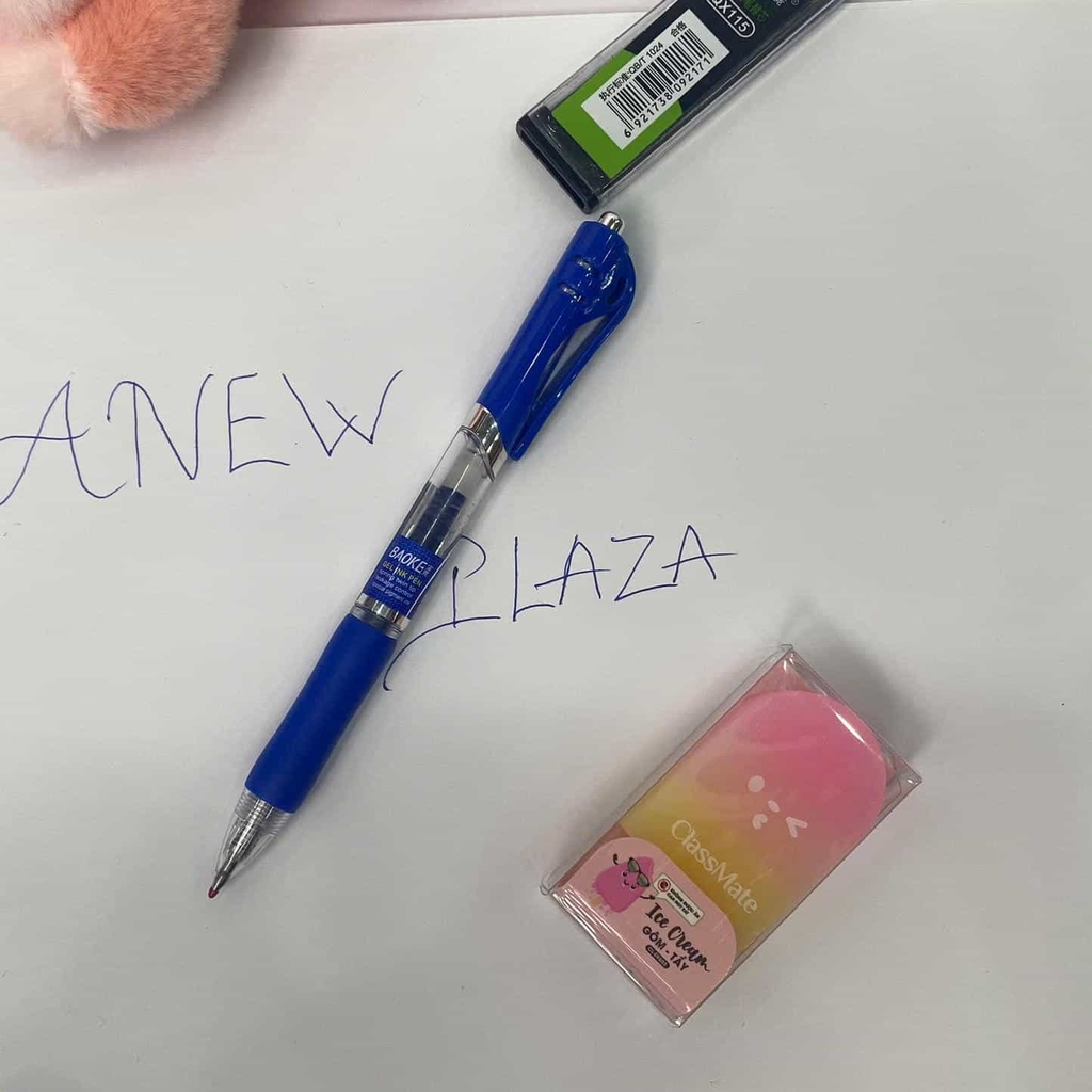 Bút Gel Bấm Baoke PC1909 - Ngòi 0.5mm