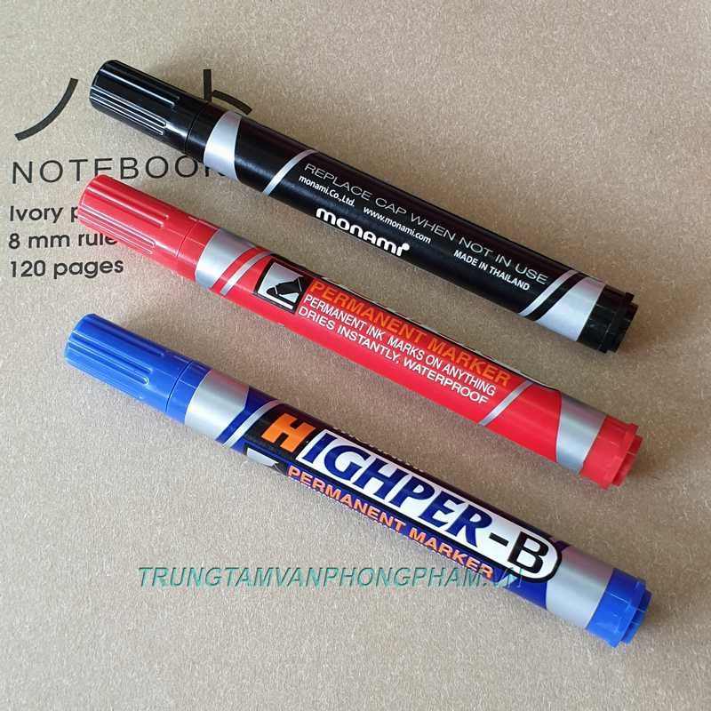 Bút Lông Dầu Monami Highper-B – Sự Lựa Chọn Hoàn Hảo Cho Viết Lên Mọi Bề Mặt