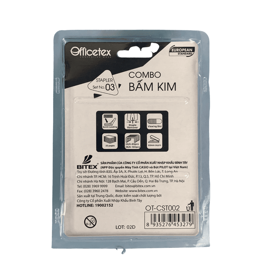 Máy bấm kim Officetex CST002
