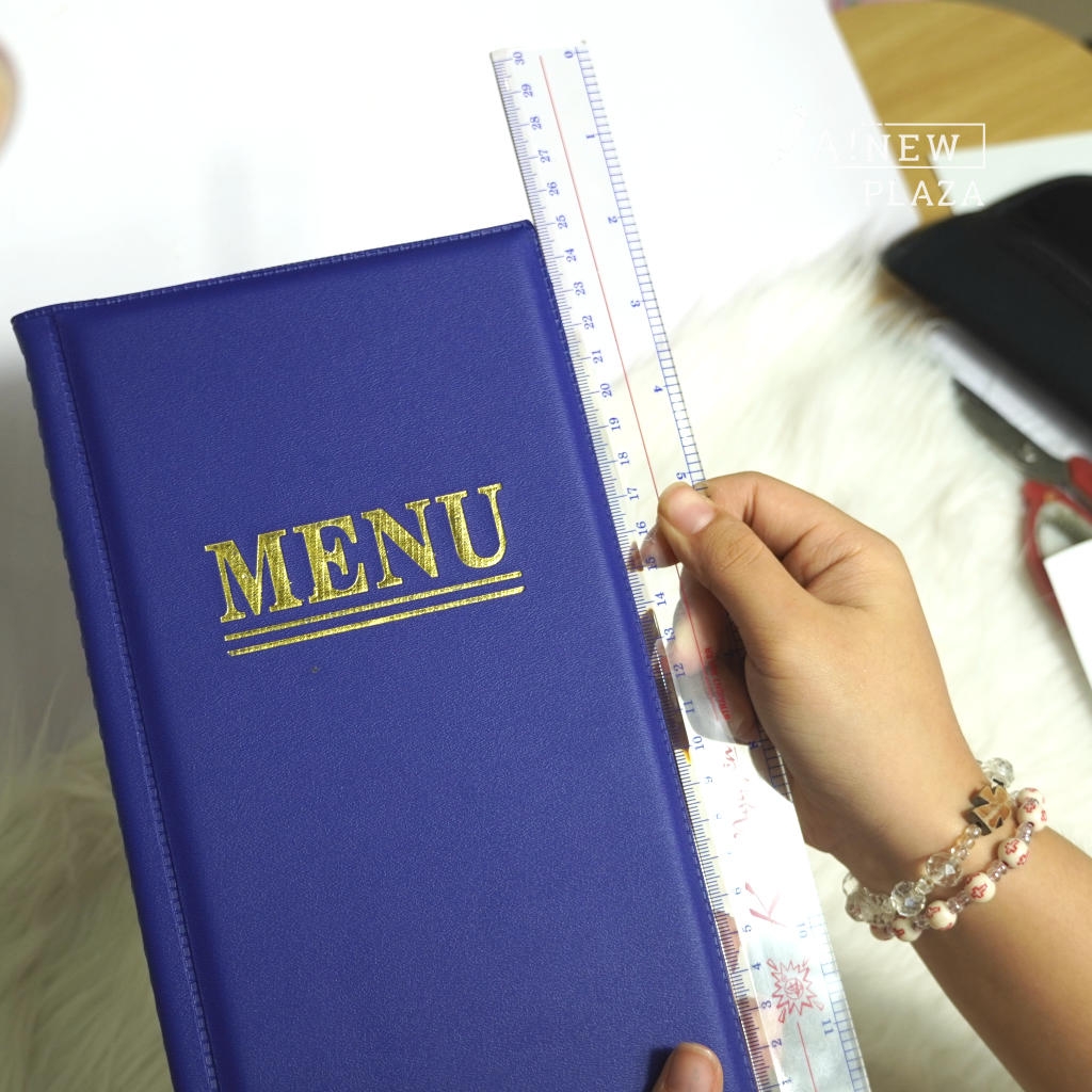 Menu Thực Đơn Bìa Da 40 Trang – Sự Lựa Chọn Hoàn Hảo Cho Không Gian Sang Trọng