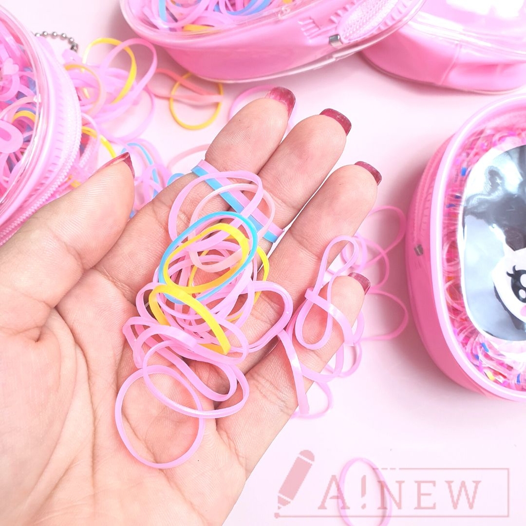 Giỏ thun cột tóc nhiều màu cho bé