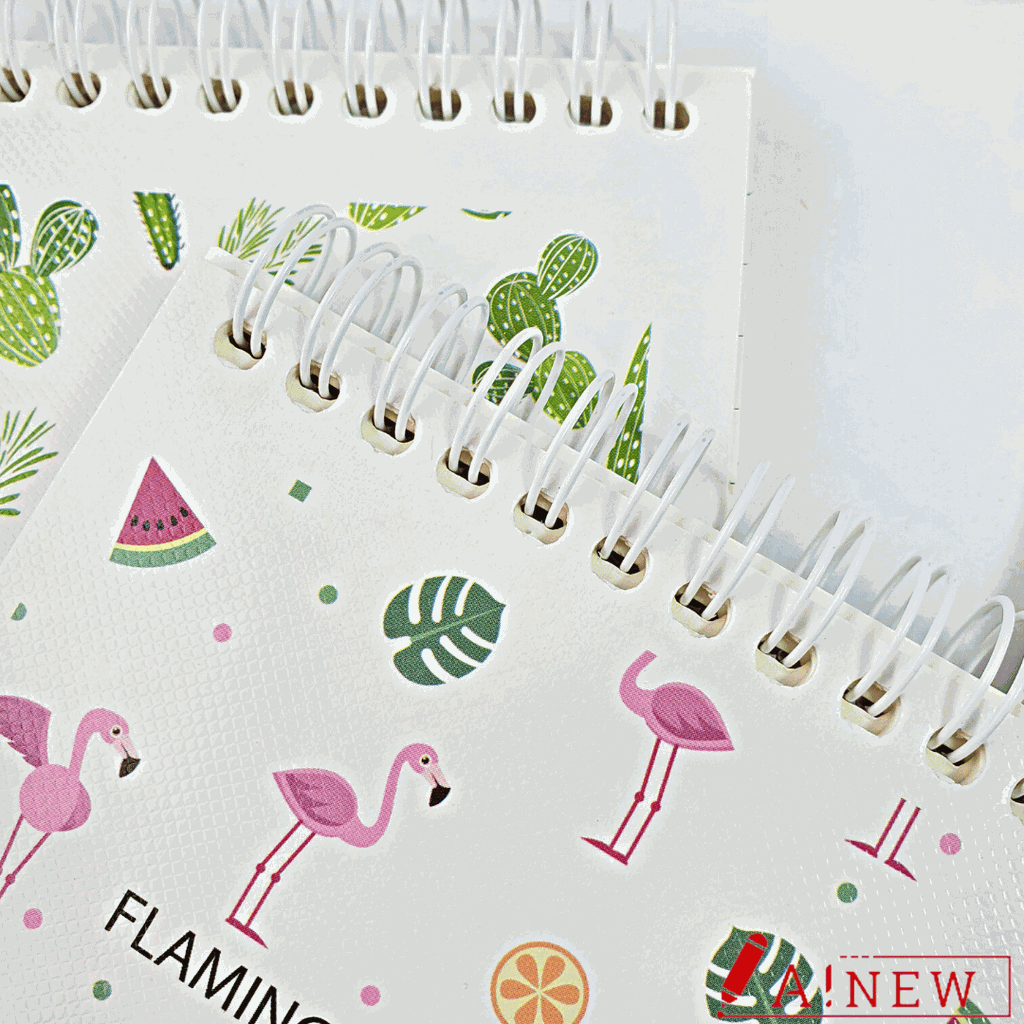 Sổ Lò Xo A6 - A6LX / Sổ lò xo Future Book / Sổ lò xo dọc A6 / Sổ lò xo dễ thương / 85 trang/ mã số 965671