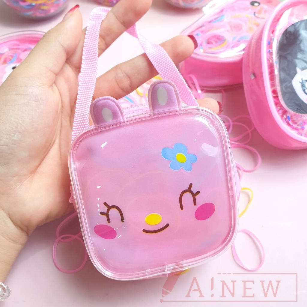 Giỏ thun cột tóc nhiều màu cho bé