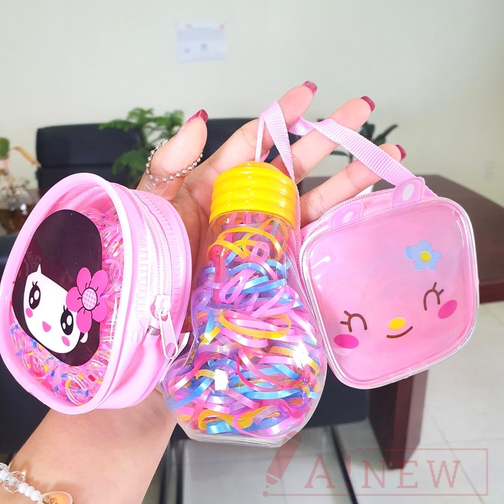Giỏ thun cột tóc nhiều màu cho bé
