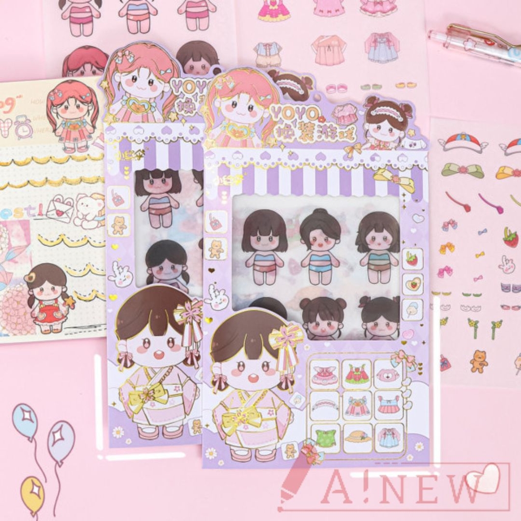 Sticker trang phục của bé