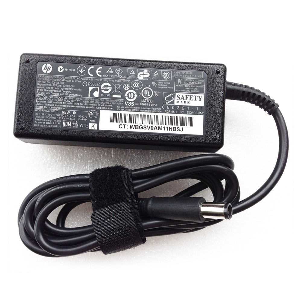 Sạc laptop HP 18.5V-3.5A-65W (Đầu kim lớn)