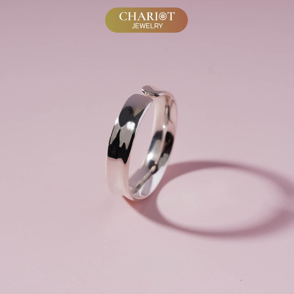 Nhẫn Bạc NCJ22 vương miện cách điệu Chariot Jewelry