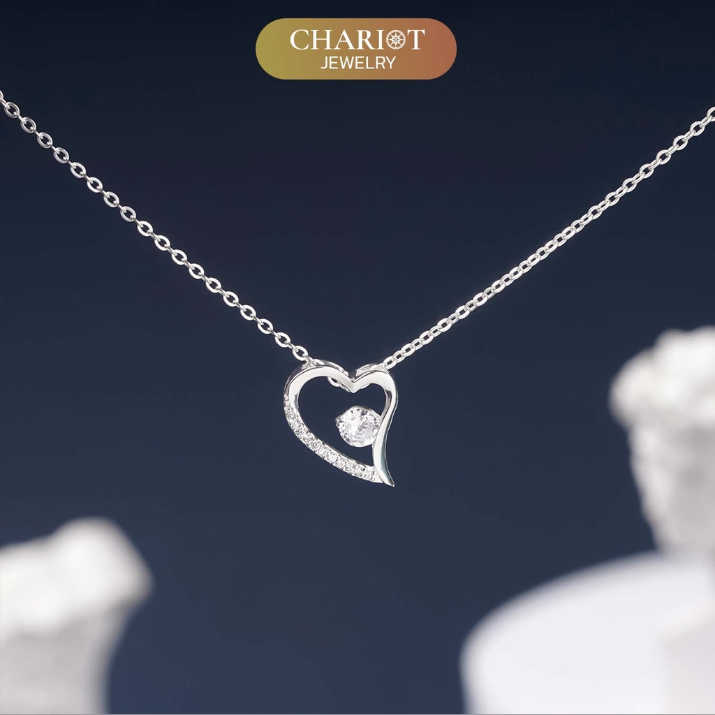Dây chuyền bạc DCJ01 Forever Love s925 quà tặng sinh nhật ý nghĩa dành cho bạn gái ChariotJewelry