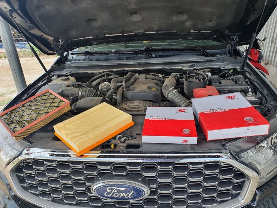Lọc điều hòa Ford Ranger, Raptor, Everest ~2021 và Mazda BT50 ~2020 (Mã: AB3919N619A)