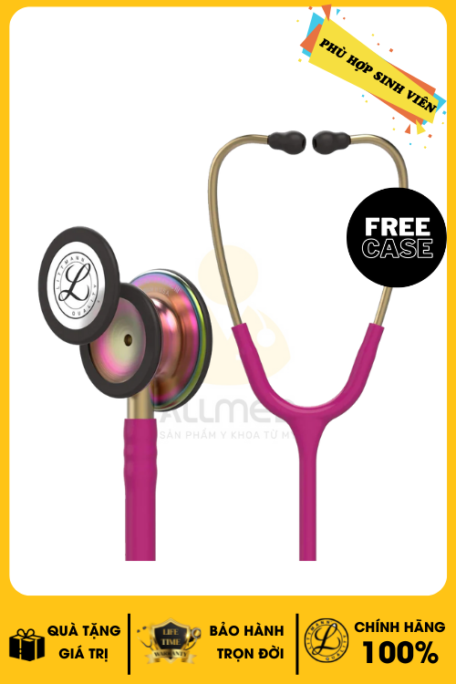 Ống Nghe Littmann Classic III ™ Raspberry Rainbow 5806