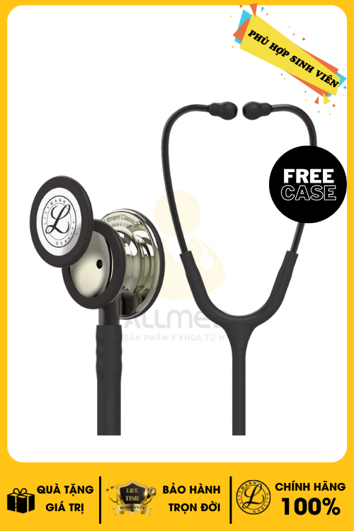 Ống Nghe Littmann Classic III ™ Black Champagne 5861