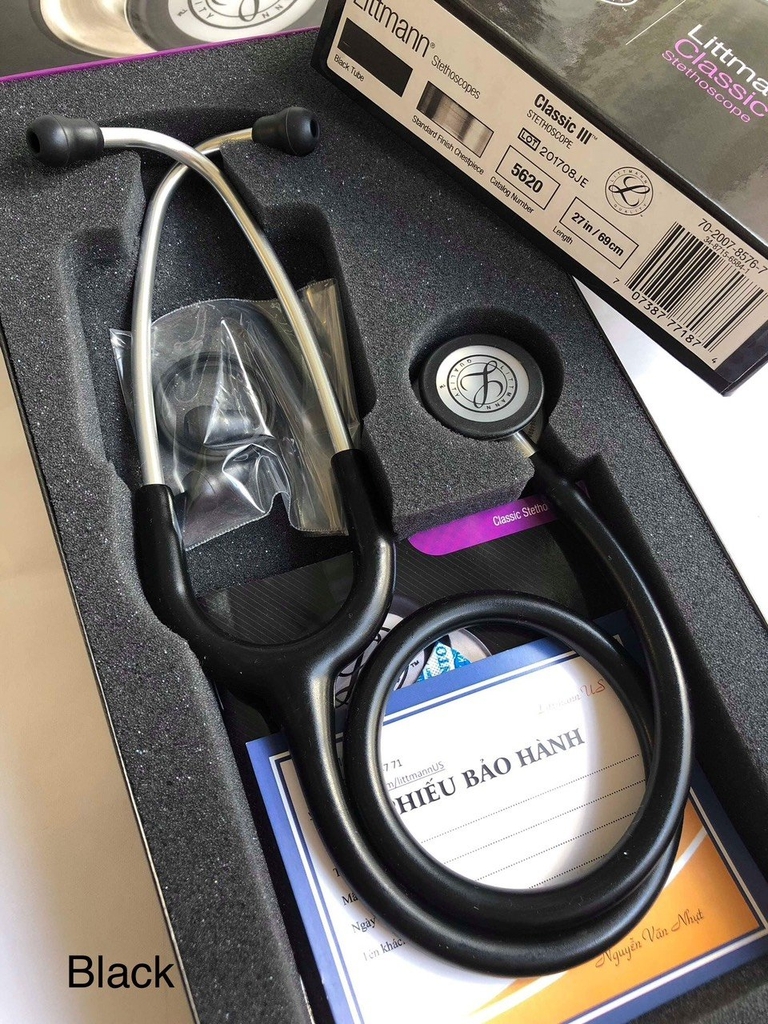 Ống Nghe Littmann Classic III ™ Black 5620