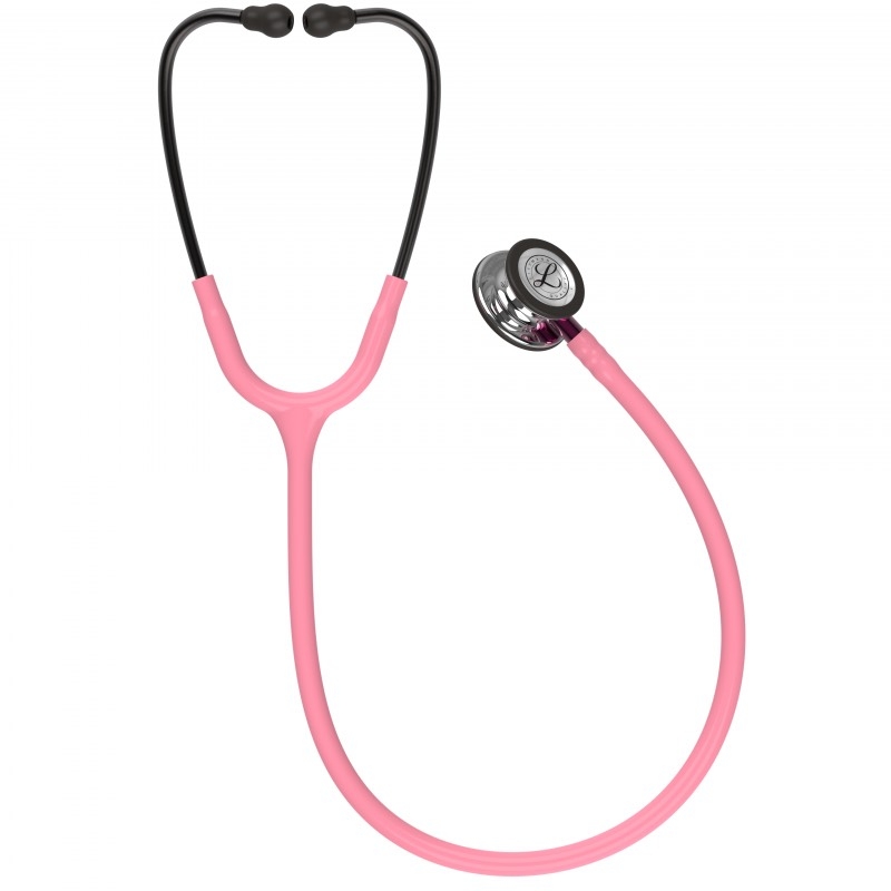 Ống Nghe Littmann Classic III ™ MirrorFinish Chestpiece, Pearl Pink Tube 5962