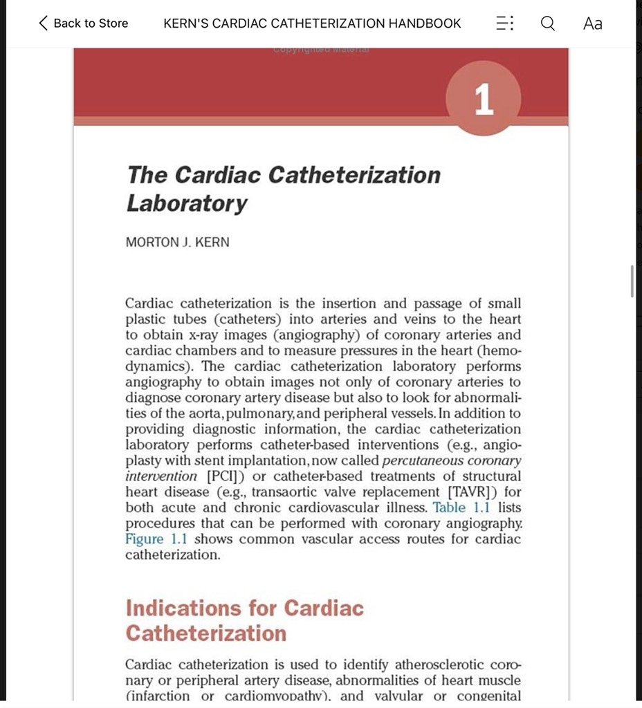 Sách ngoại văn Kern's Cardiac Catheterization Handbook7th Edition