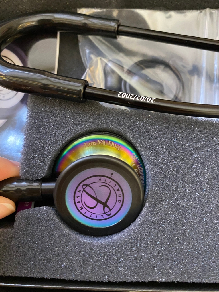 Ống Nghe Littmann Classic III ™ Rainbow-Finish Black 5870 (Limited)