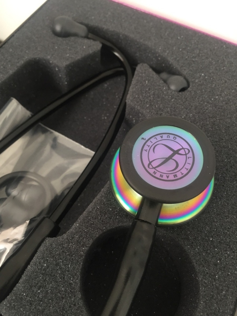 Ống Nghe Littmann Classic III ™ Rainbow-Finish Black 5870 (Limited)