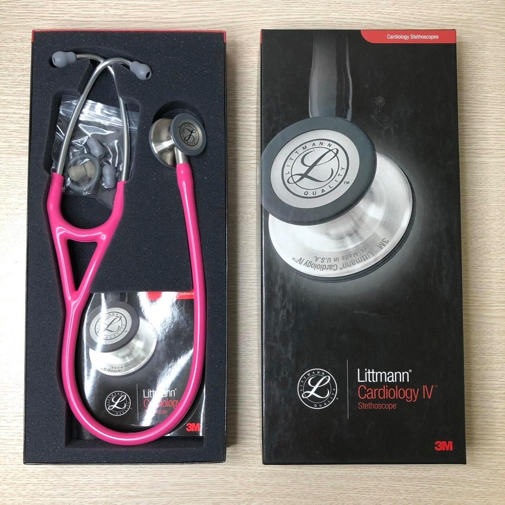 Ống Nghe Littmann Cardiology IV™ Rose Pink 6159