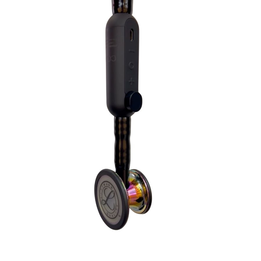 Ống Nghe 3M™ Littmann® CORE Digital Stethoscope - High Polish Rainbow & Black 8570