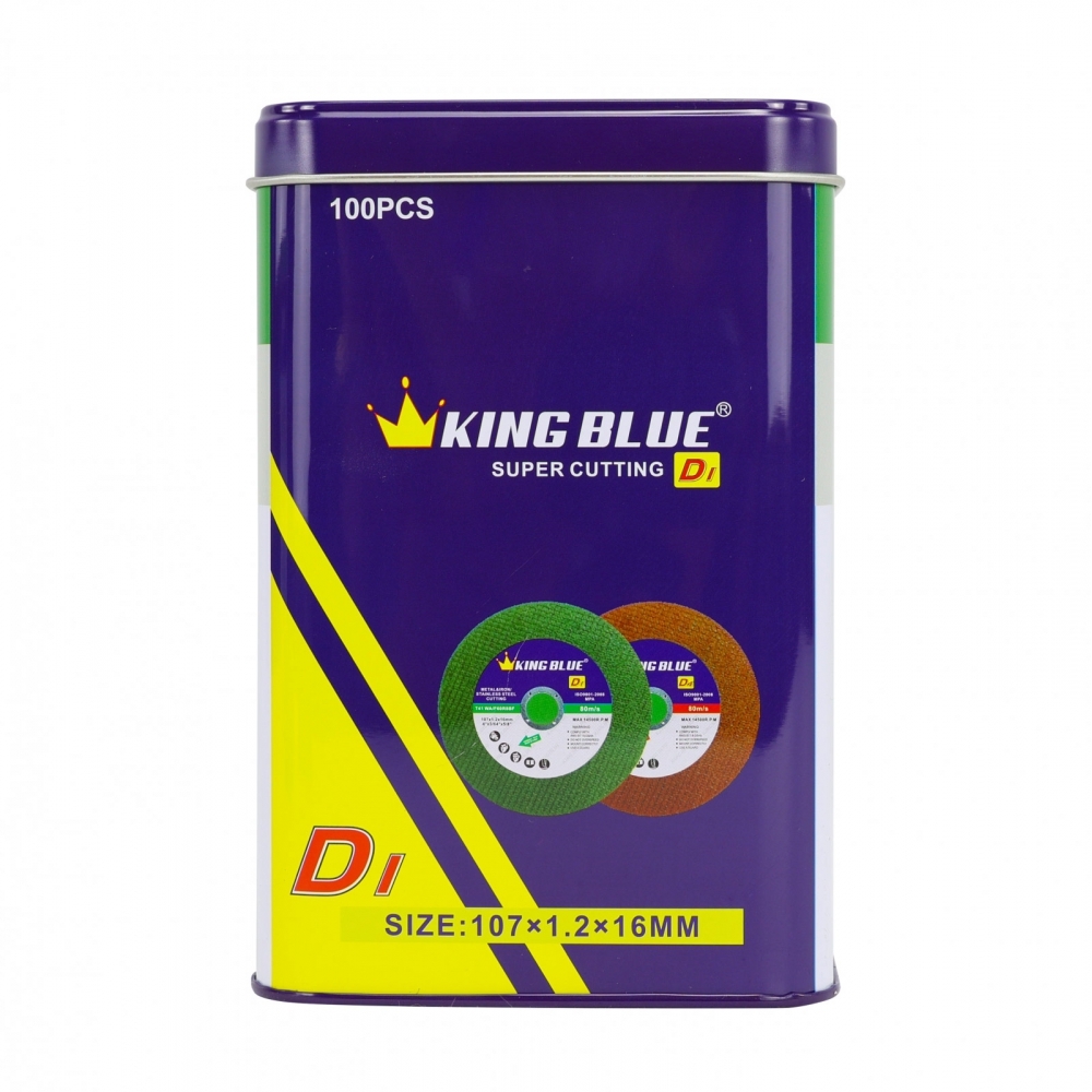 Đá Cắt Sắt, Inox King Blue D1-107x1.2