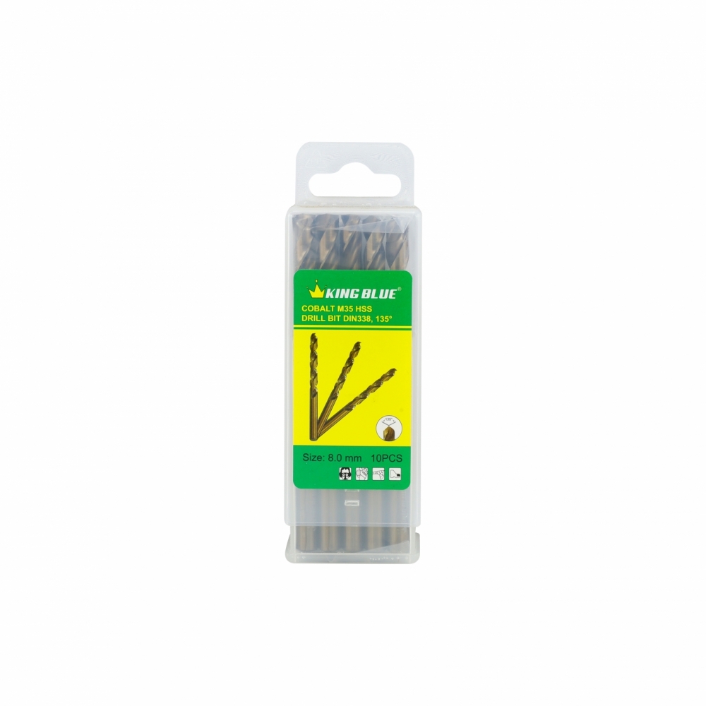 Mũi Khoan Inox King Blue KBY2-080CO