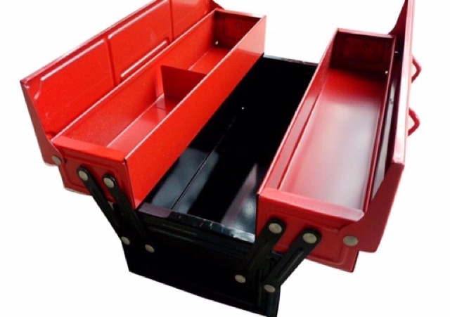 Hộp đựng đồ nghề bằng sắt đỏ đen