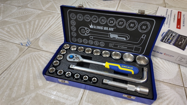 Bộ tuýp cần tự động 21 chi tiết KLG-21