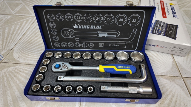 Bộ tuýp cần tự động 21 chi tiết KLG-21