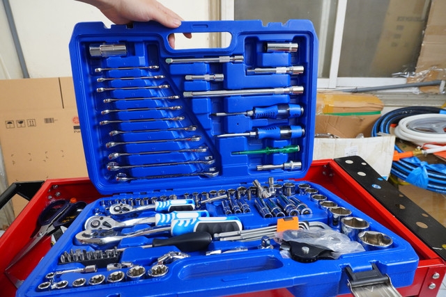 bộ dụng cụ sửa chữa 121 pc goodking