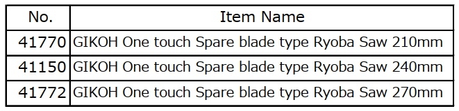 Cưa gỗ 2 lưỡi cắt Kakuri 41150