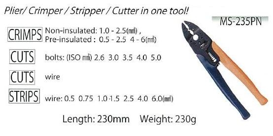 Kìm đa năng Marvel MS-235PN