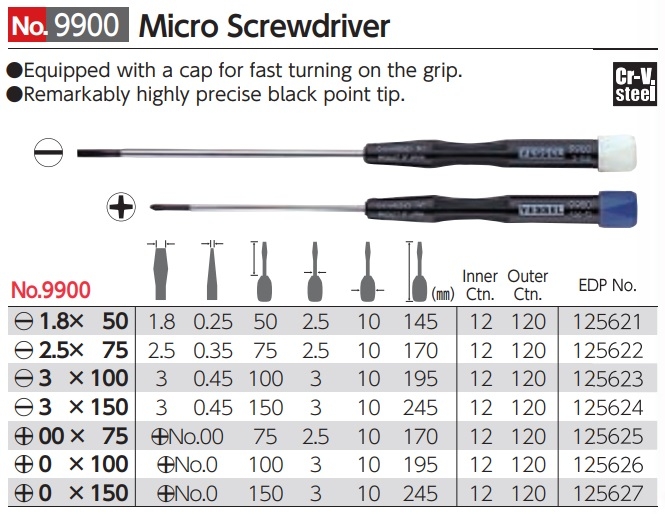 Tô vít điện tử Vessel dòng 9900