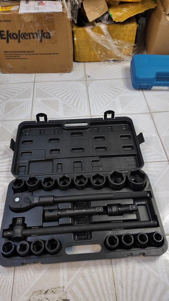 Bộ Đầu Khẩu Tusaki Lục Giác 20 Chi Tiết 3/4