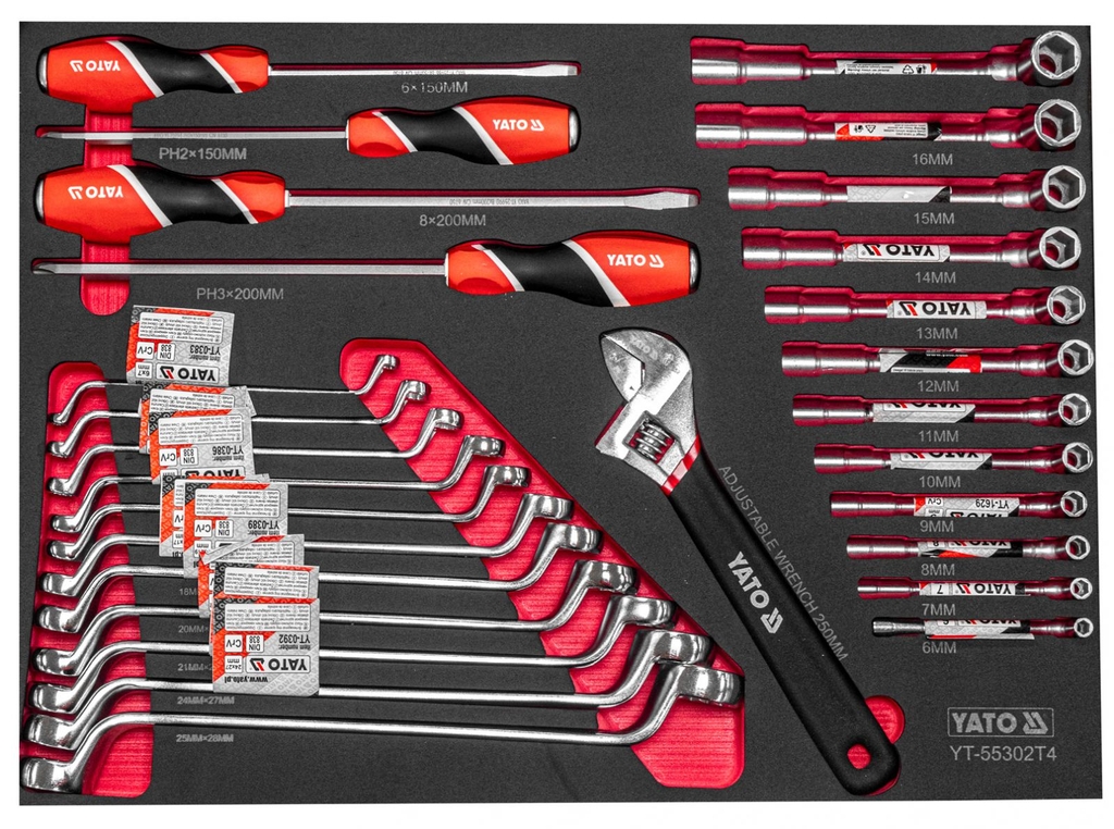 Tủ đồ nghề cao cấp 400 chi tiết YATO YT-55302